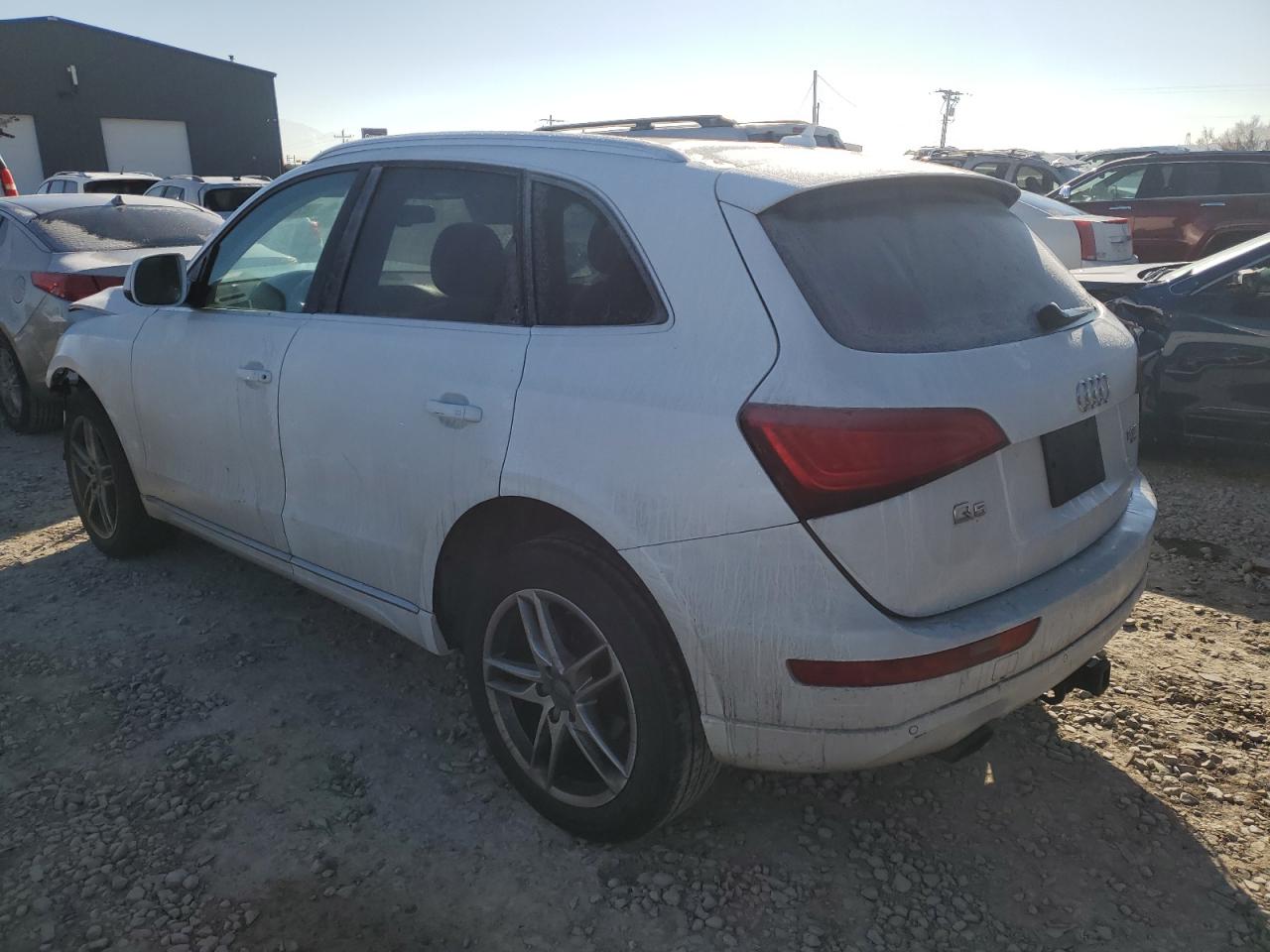 2013 Audi Q5 VIN WA1LFAFP6DA010919 Copart auction photo, front end / mechanical damage thumbnail 2