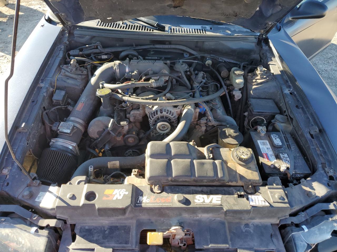 2001 Ford Mustang VIN 1FAFP42X11F152607 Copart auction photo, front end damage thumbnail 11