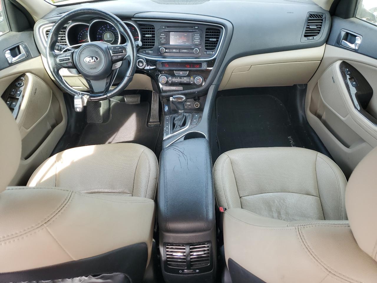 2015 KIA Optima VIN 5XXGN4A75FG410402 Copart auction photo, all over damage thumbnail 8