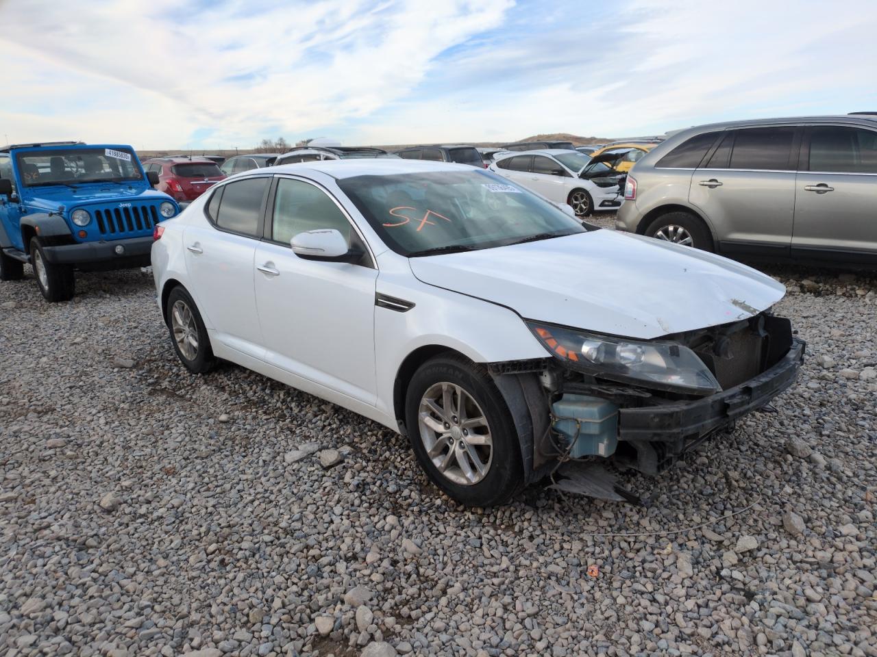 2012 KIA Optima VIN 5XXGM4A78CG004256 Copart auction photo, front end damage thumbnail 4