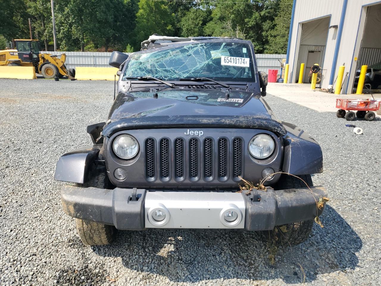 2014 Jeep Wrangler VIN 1C4BJWEG7EL189105 Copart auction photo, all over damage thumbnail 5