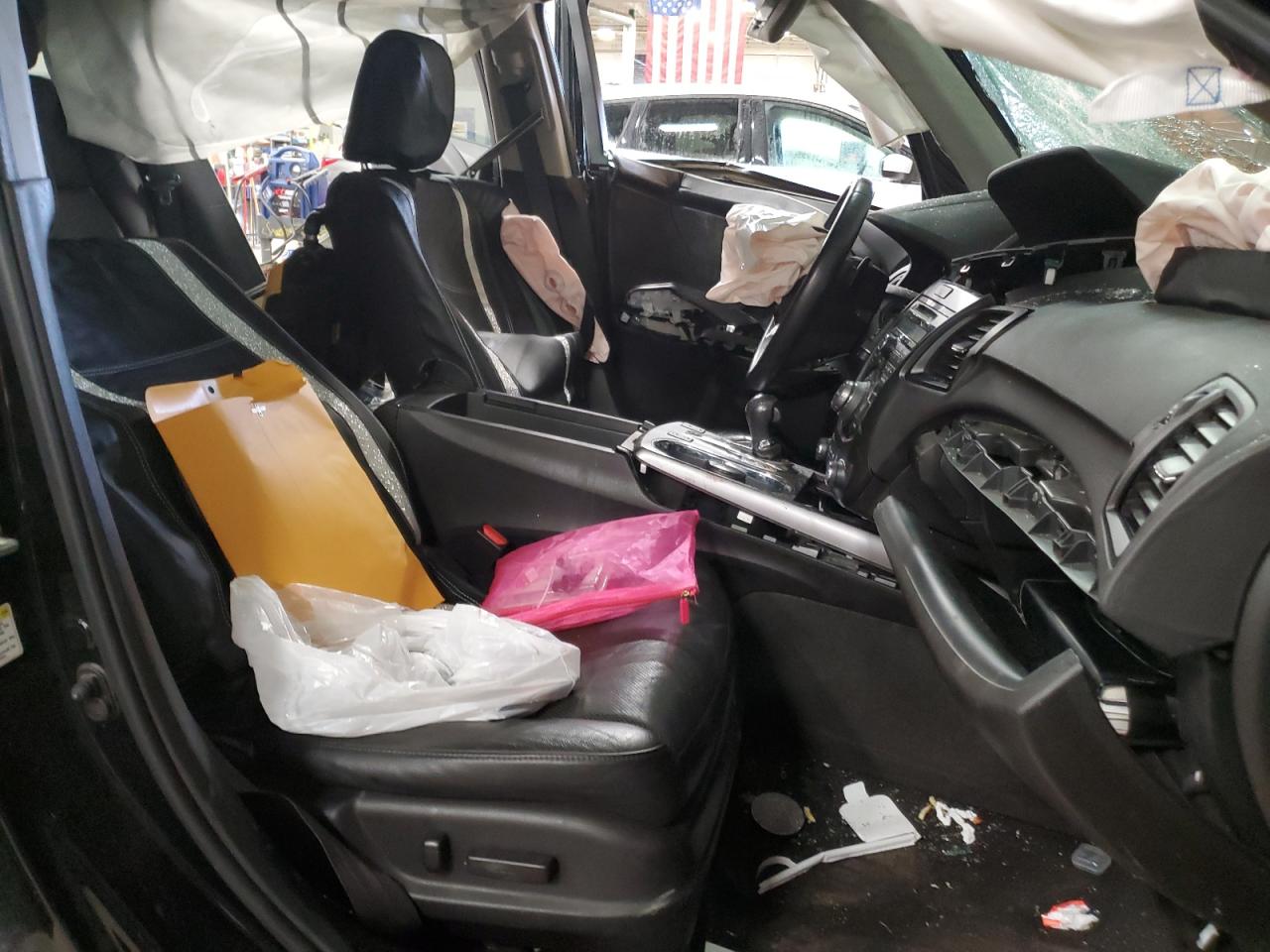 2014 Acura RDX VIN 5J8TB4H51EL024569 Copart auction photo, front end / side damage thumbnail 7