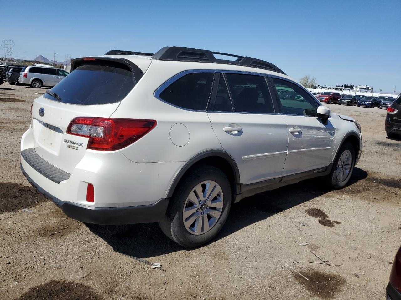 2015 Subaru Outback VIN 4S4BSAEC4F3268614 Copart auction photo, front end damage thumbnail 3
