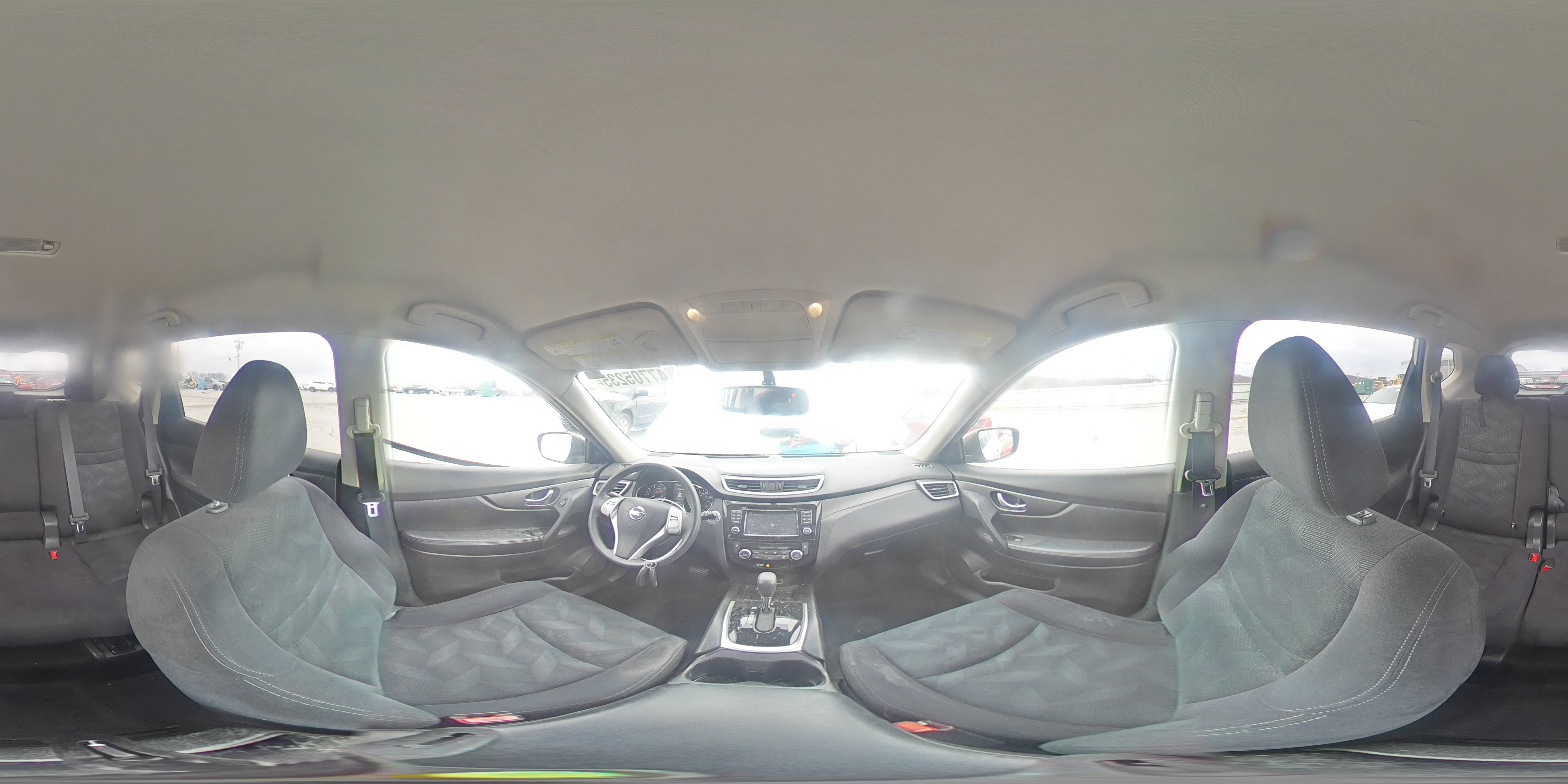 2016 Nissan Rogue VIN JN8AT2MT0GW010664 Copart auction photo, front end / side damage thumbnail 15