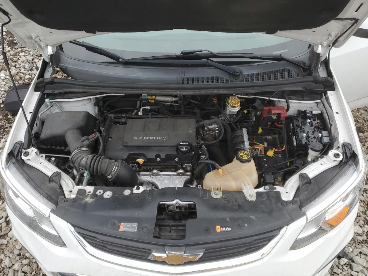 2020 Chevrolet Sonic VIN 1G1JB5SB0L4102804 Copart auction photo, rear end / minor dent/scratches damage thumbnail 12