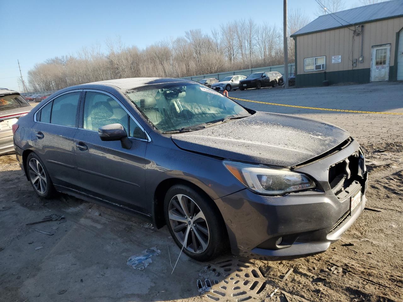 2015 Subaru Legacy VIN 4S3BNBN66F3064585 Copart auction photo, front end / rear end damage thumbnail 4