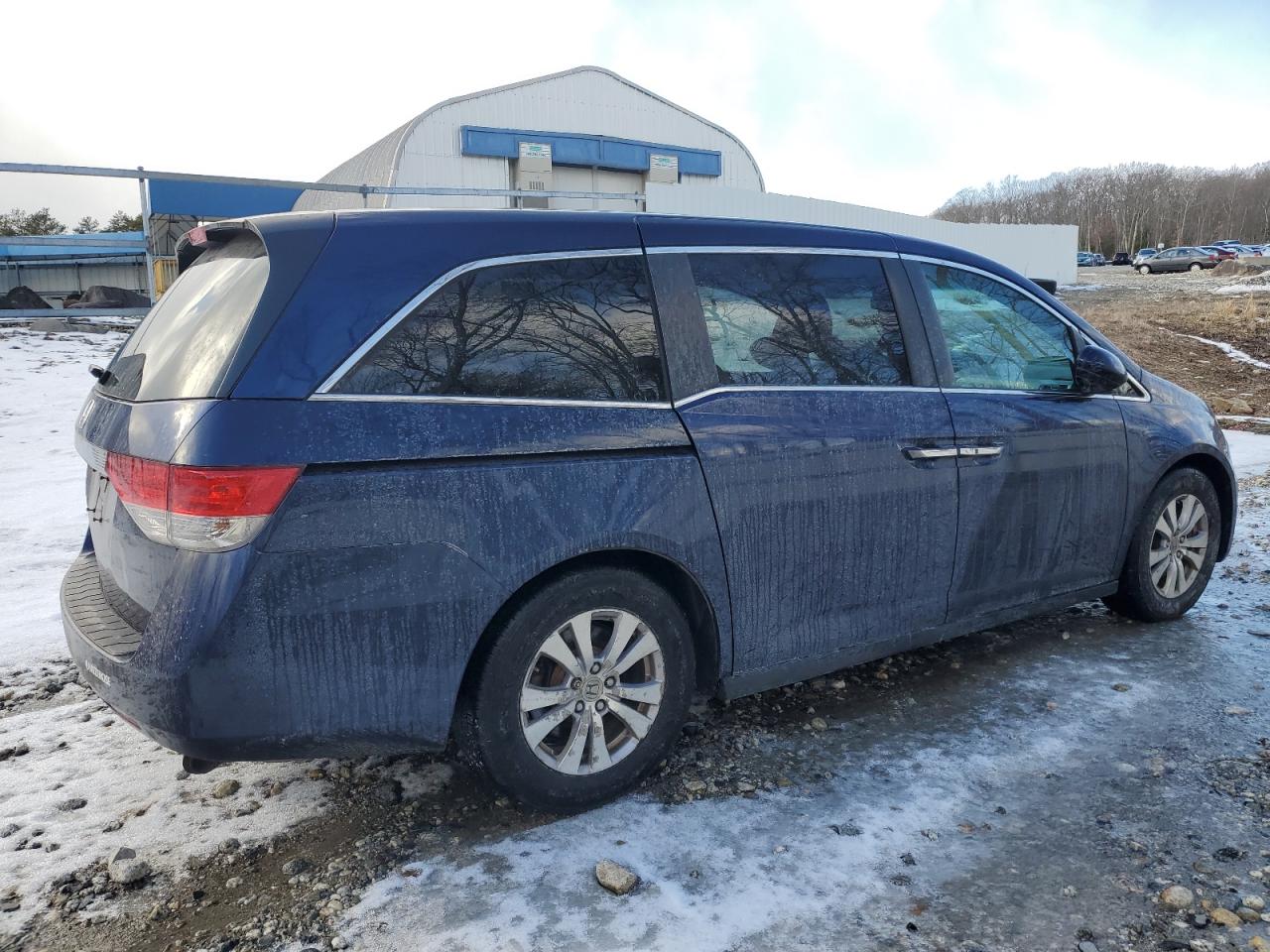 2014 Honda Odyssey VIN 5FNRL5H42EB124864 Copart auction photo, minor dent/scratches damage thumbnail 3