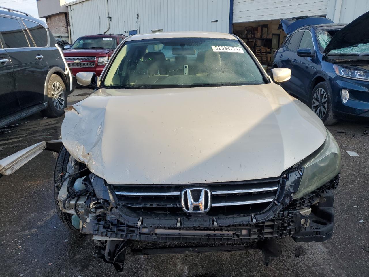 2013 Honda Accord VIN 1HGCR2F33DA127519 Copart auction photo, front end / side damage thumbnail 5
