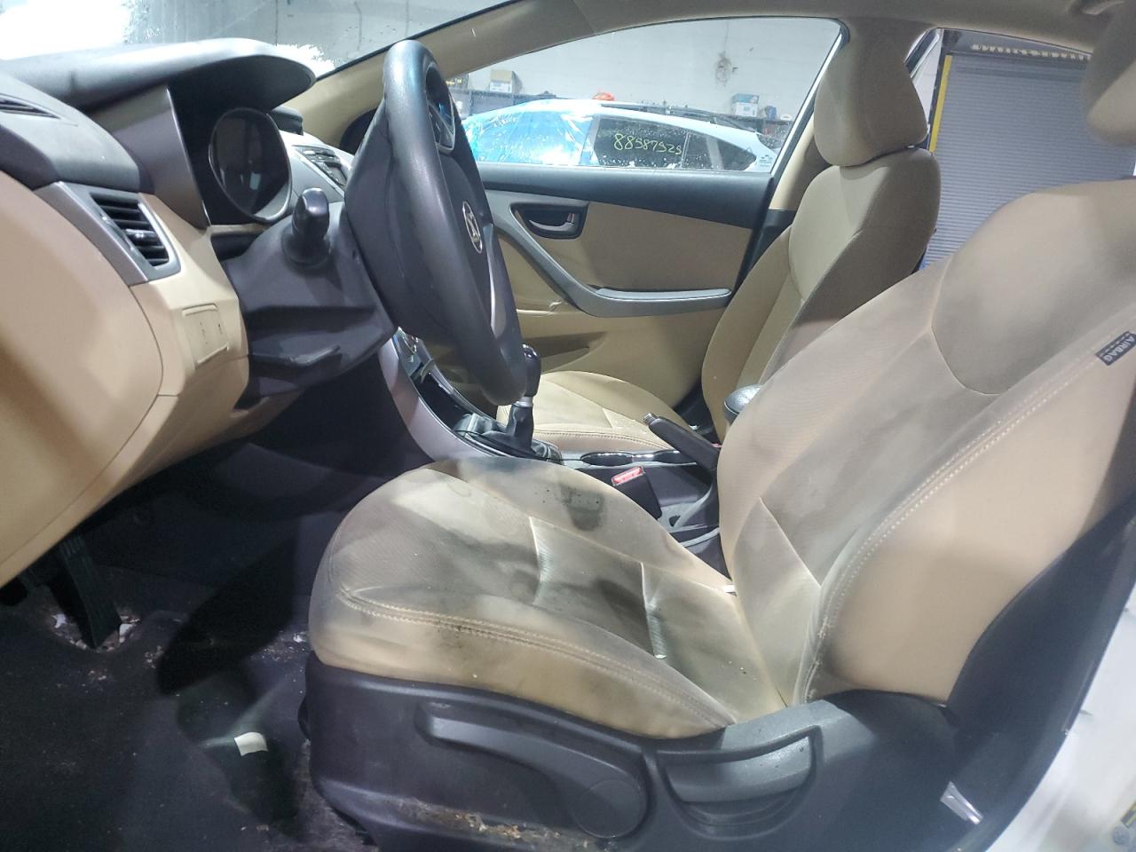 2011 Hyundai Elantra VIN 5NPDH4AE4BH040745 Copart auction photo, front end / minor dent/scratches damage thumbnail 7