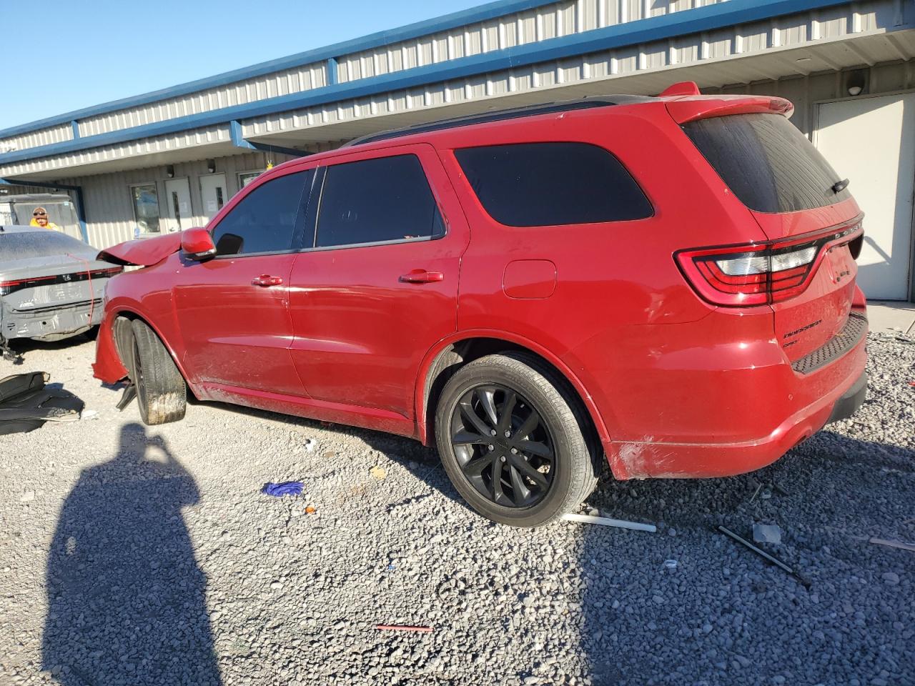 2017 Dodge Durango VIN 1C4RDJDGXHC893829 Copart auction photo, all over / front end damage thumbnail 2