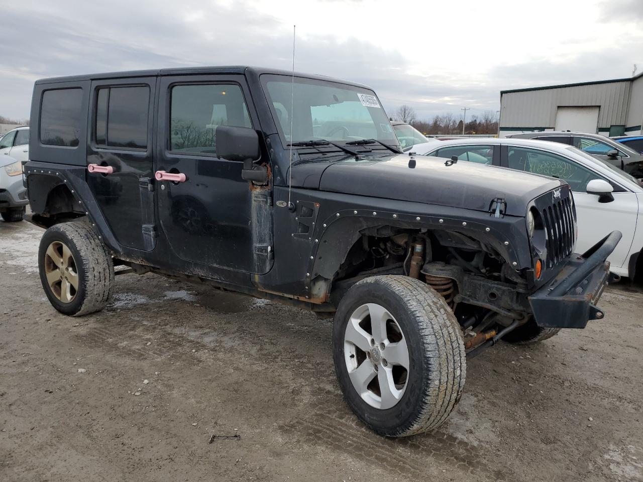 2008 Jeep Wrangler VIN 1J4GA39178L647699 Copart auction photo, undercarriage / minor dent/scratches damage thumbnail 4