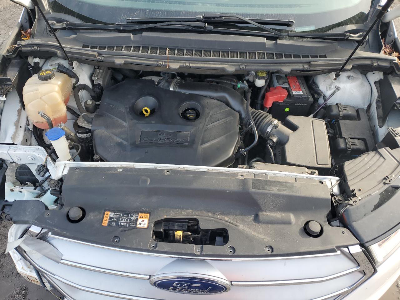 2017 Ford Edge VIN 2FMPK3J91HBB85253 Copart auction photo, front end damage thumbnail 12