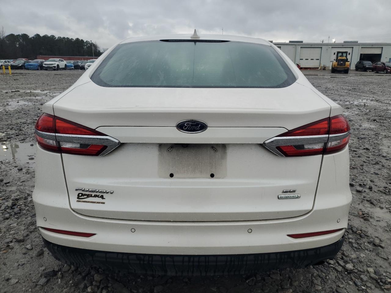 2020 Ford Fusion VIN 3FA6P0HD2LR158895 Copart auction photo, front end / side damage thumbnail 6