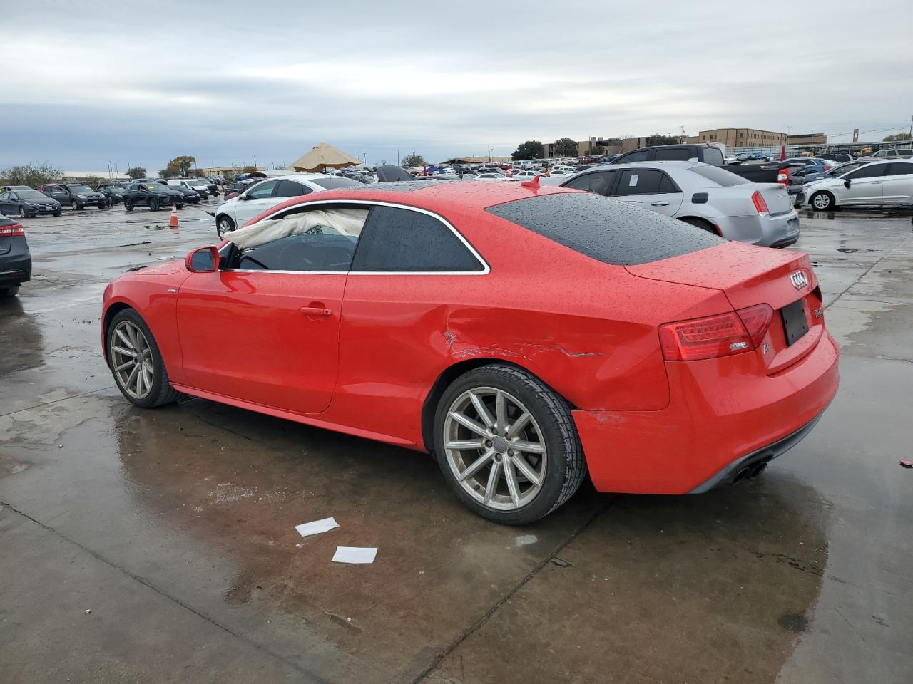 2016 Audi A5 VIN WAUD2AFR3GA020316 Copart auction photo, mechanical / rear end damage thumbnail 2