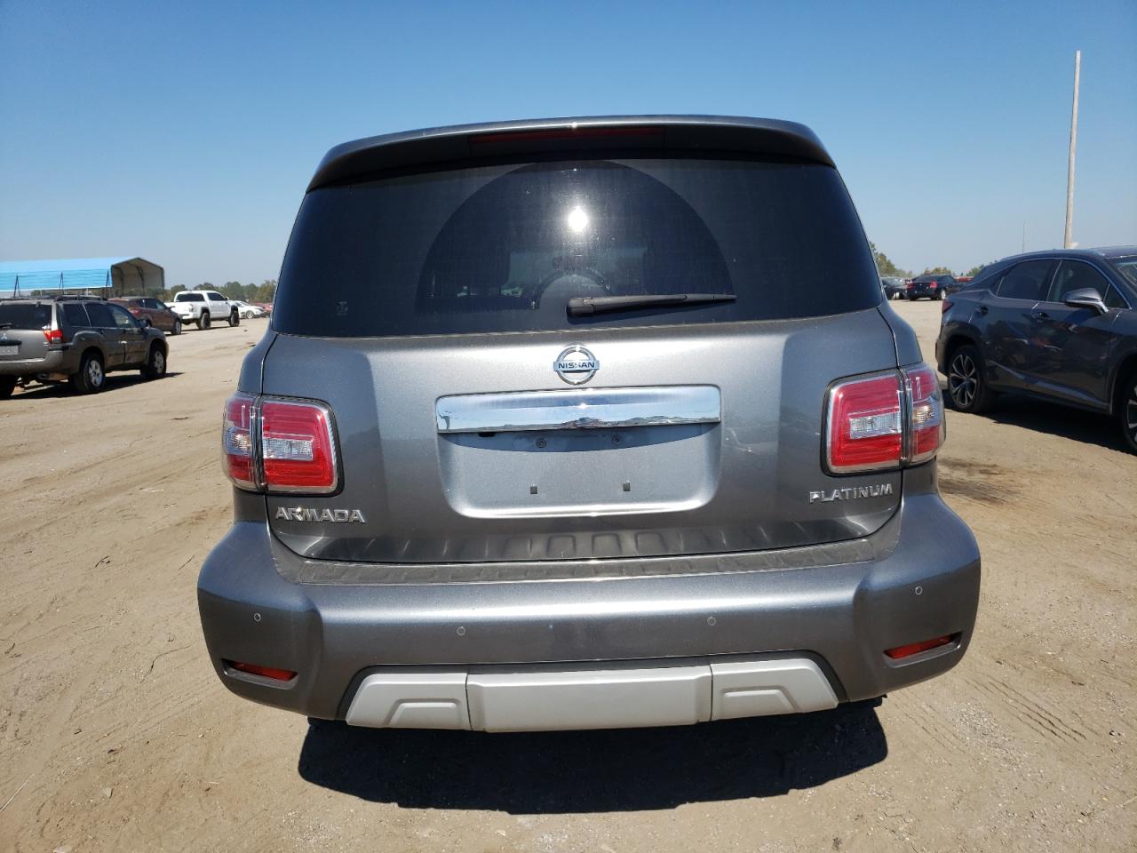 2017 Nissan Armada VIN JN8AY2NF4H9301470 Copart auction photo, front end damage thumbnail 6