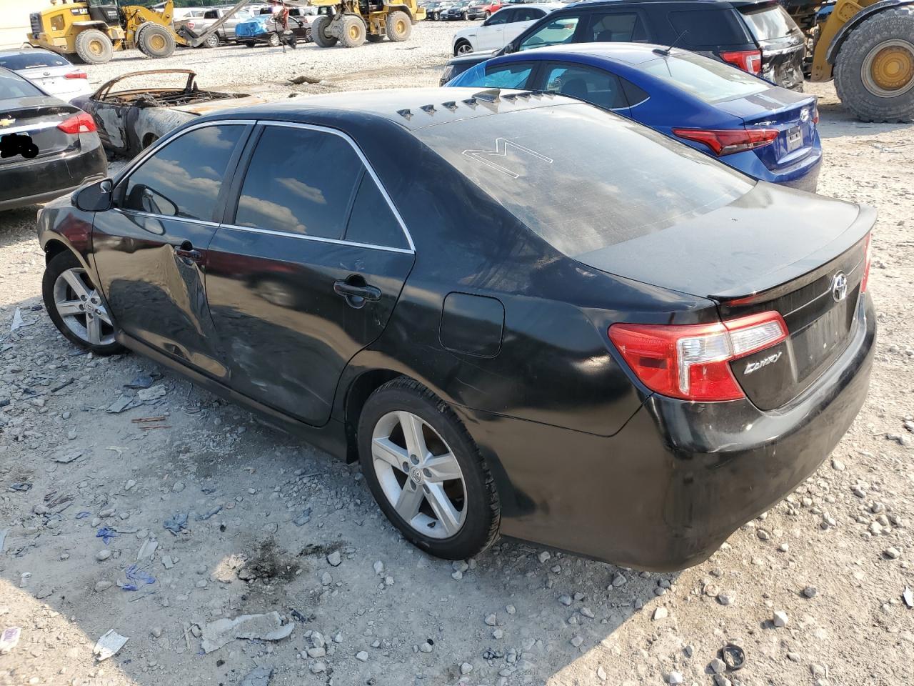 2013 Toyota Camry VIN 4T1BF1FK8DU242020 Copart auction photo, front end / side damage thumbnail 2