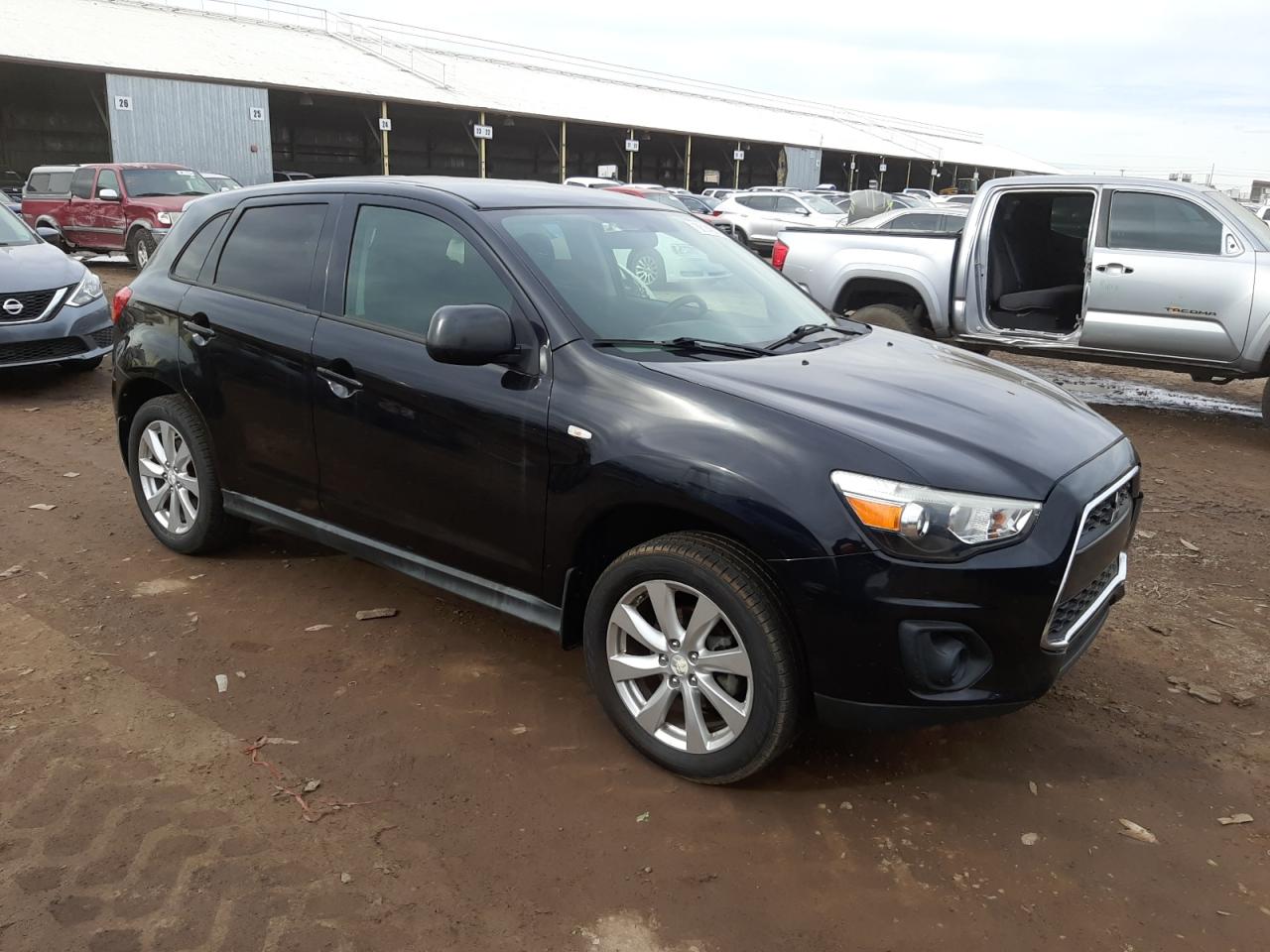 2015 Mitsubishi Outlander VIN 4A4AP3AU6FE041336 Copart auction photo, rear end damage thumbnail 4