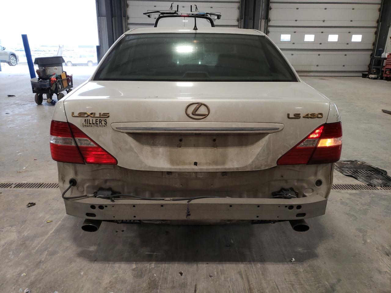 2004 Lexus LS VIN JTHBN36F940124165 Copart auction photo, all over damage thumbnail 6