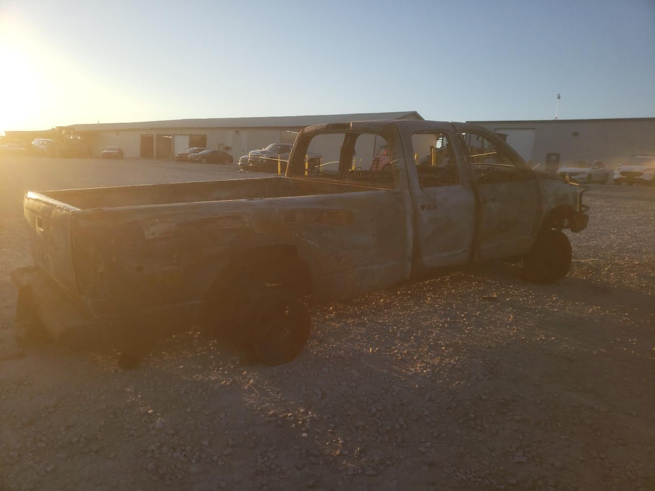 2003 Dodge RAM VIN 3D3MU48C33G852491 Copart auction photo, burn damage thumbnail 3