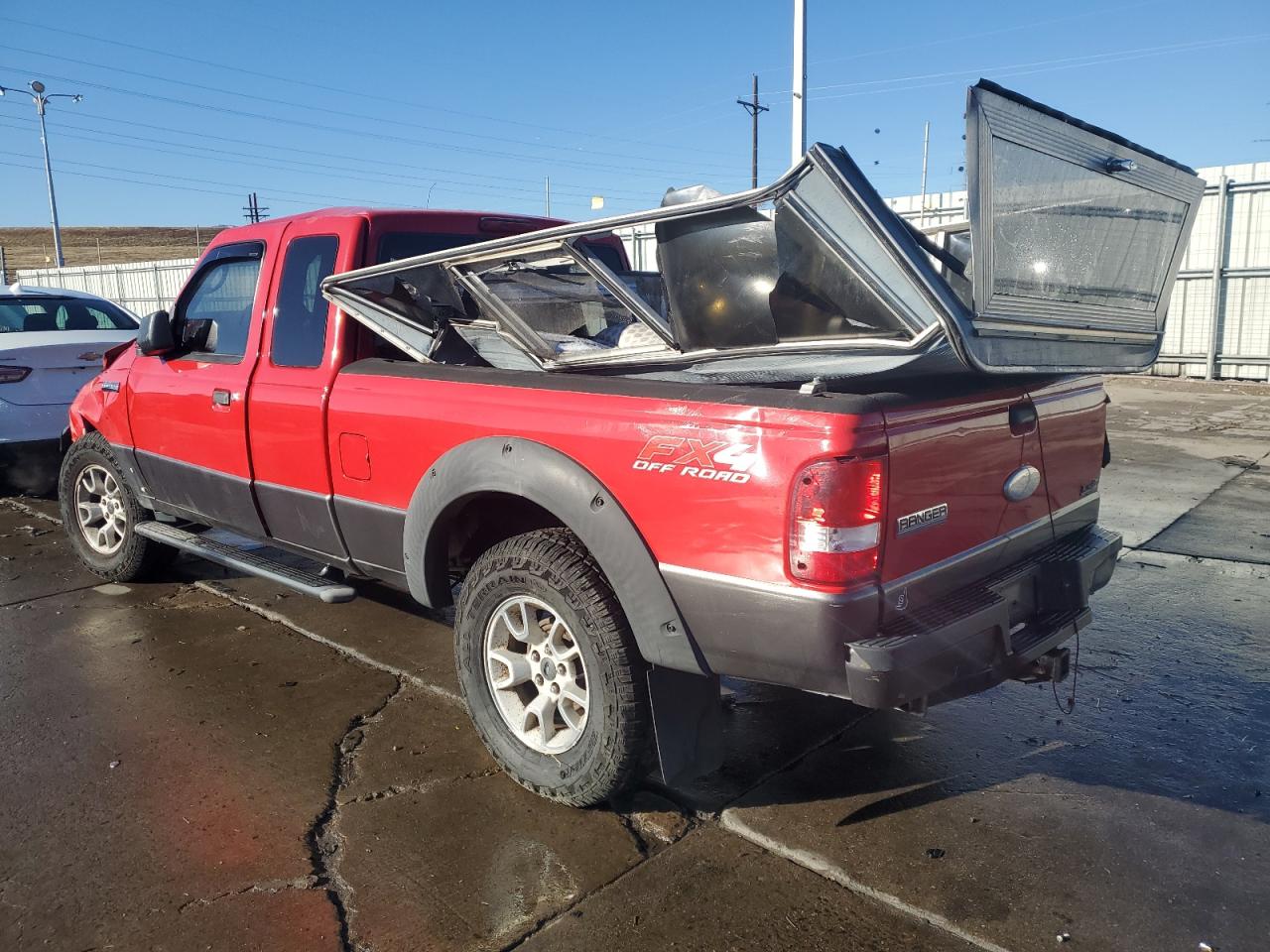 2008 Ford Ranger VIN 1FTZR45E68PA01889 Copart auction photo, rollover damage thumbnail 2