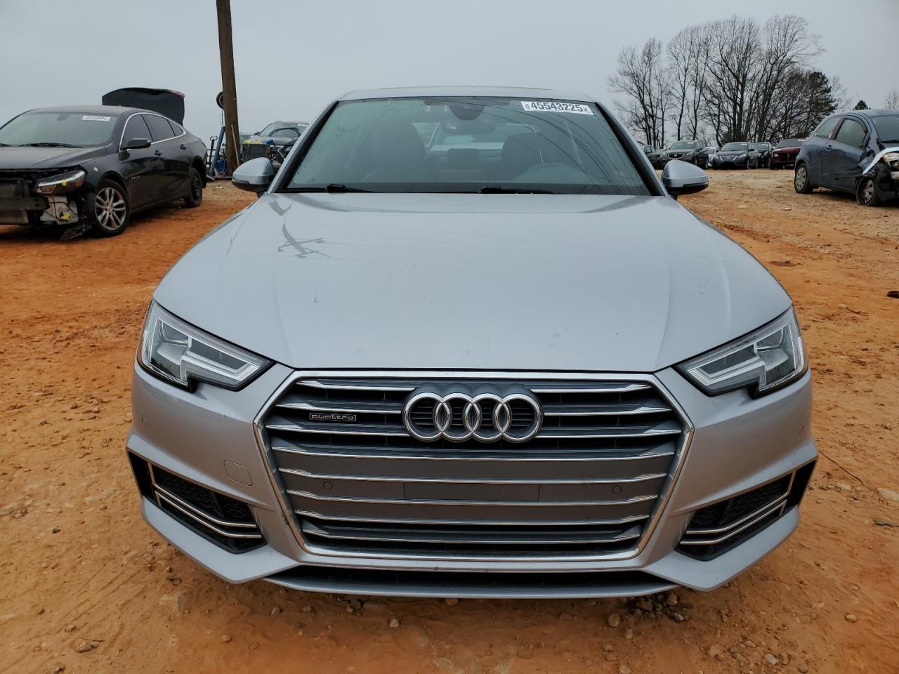 2018 Audi A4 VIN WAUENAF41JA128800 Copart auction photo, undercarriage / mechanical damage thumbnail 5