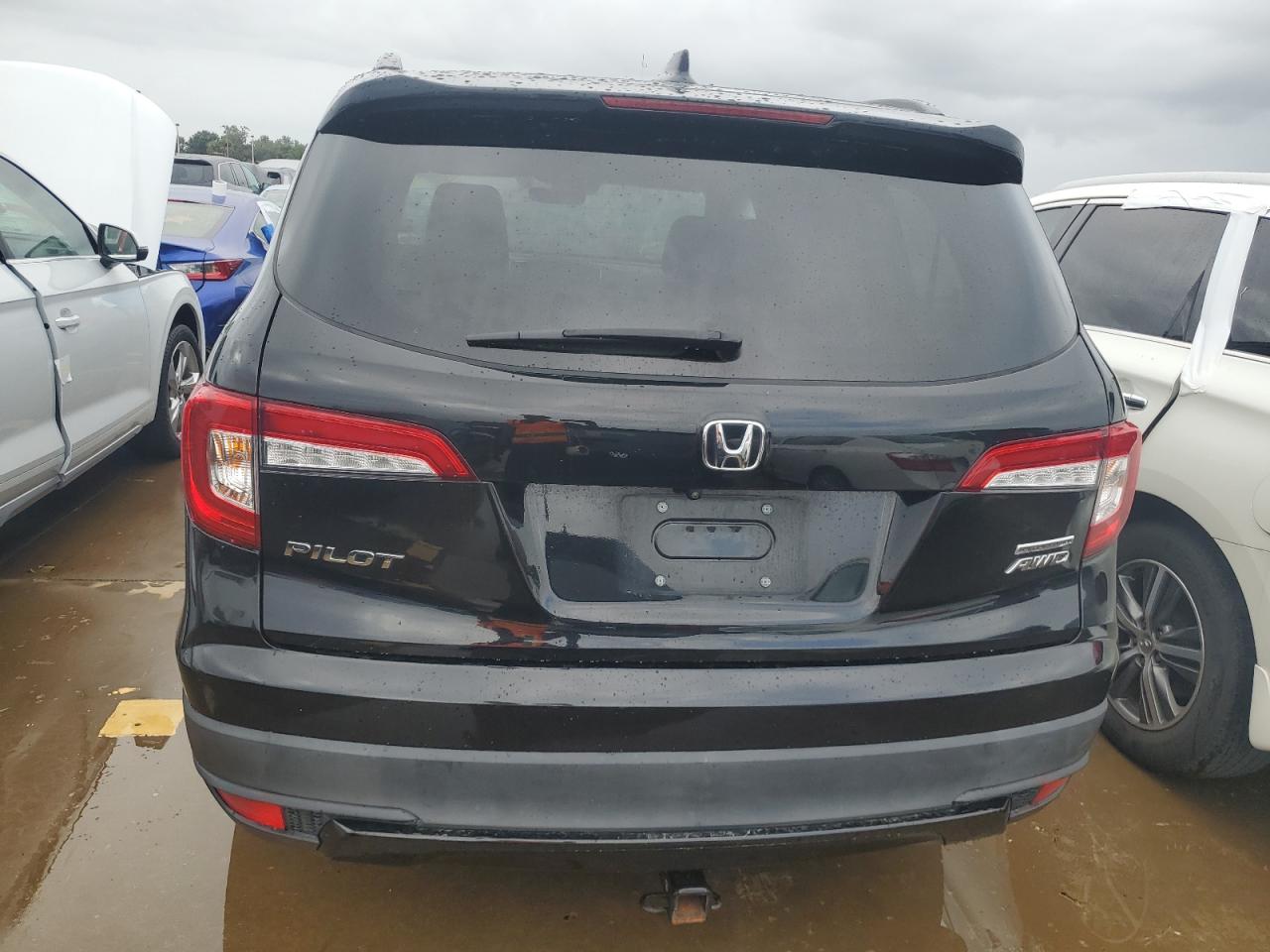 2021 Honda Pilot VIN 5FNYF6H27MB020537 Copart auction photo, water/flood damage thumbnail 6