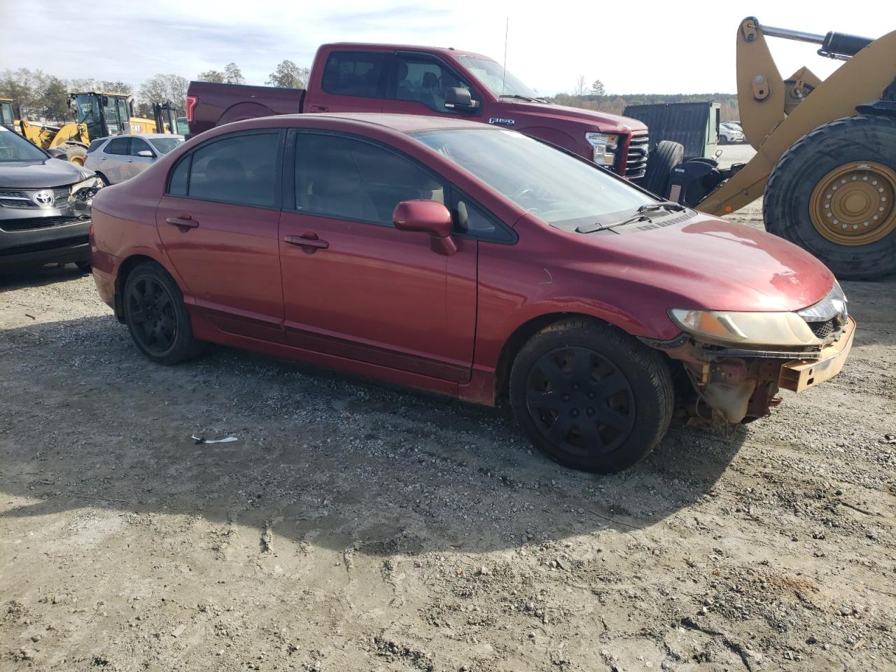 2011 Honda Civic VIN 2HGFA1F54BH526082 Copart auction photo, water/flood damage thumbnail 4
