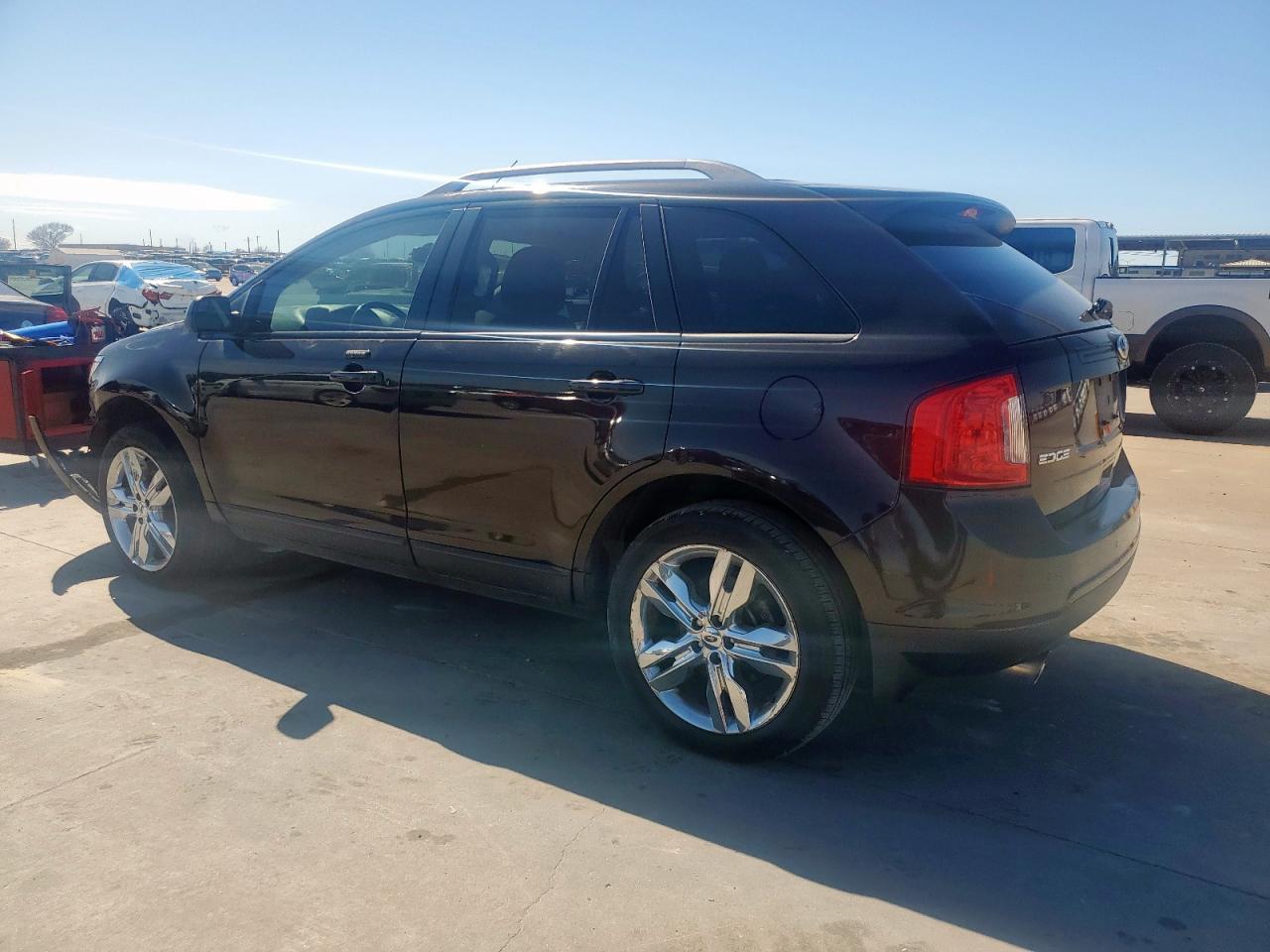 2013 Ford Edge VIN 2FMDK3JC7DBA51842 Copart auction photo, front end damage thumbnail 2
