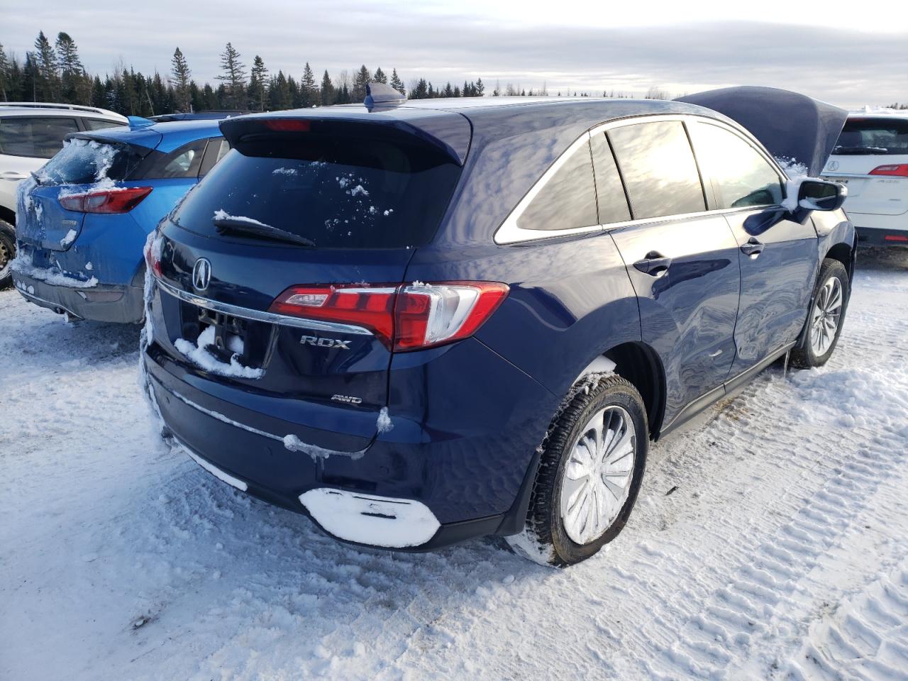 2017 Acura RDX VIN 5J8TB4H77HL804906 Copart auction photo, side damage thumbnail 3