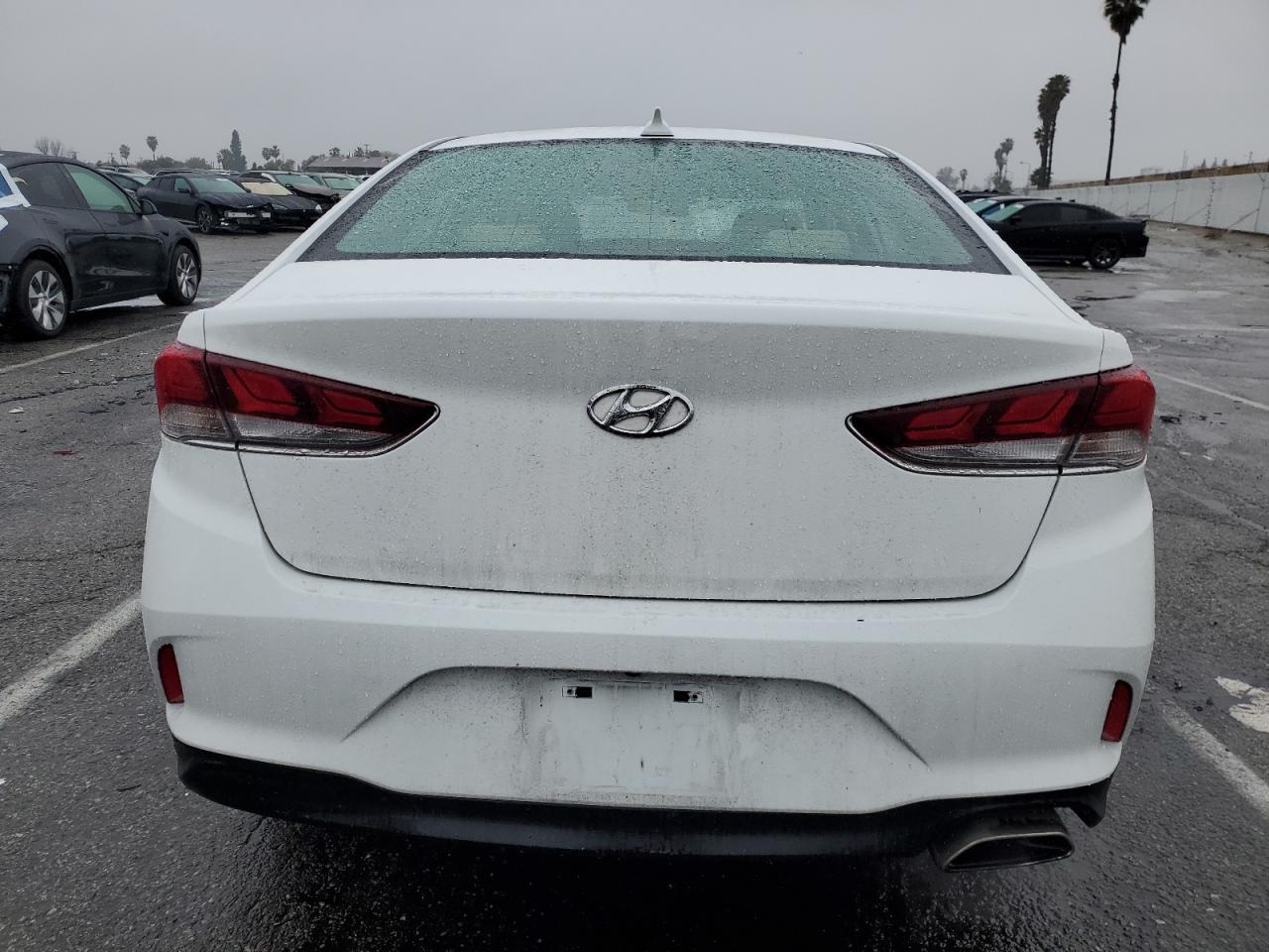 2019 Hyundai Sonata VIN 5NPE24AFXKH803608 Copart auction photo, all over damage thumbnail 6