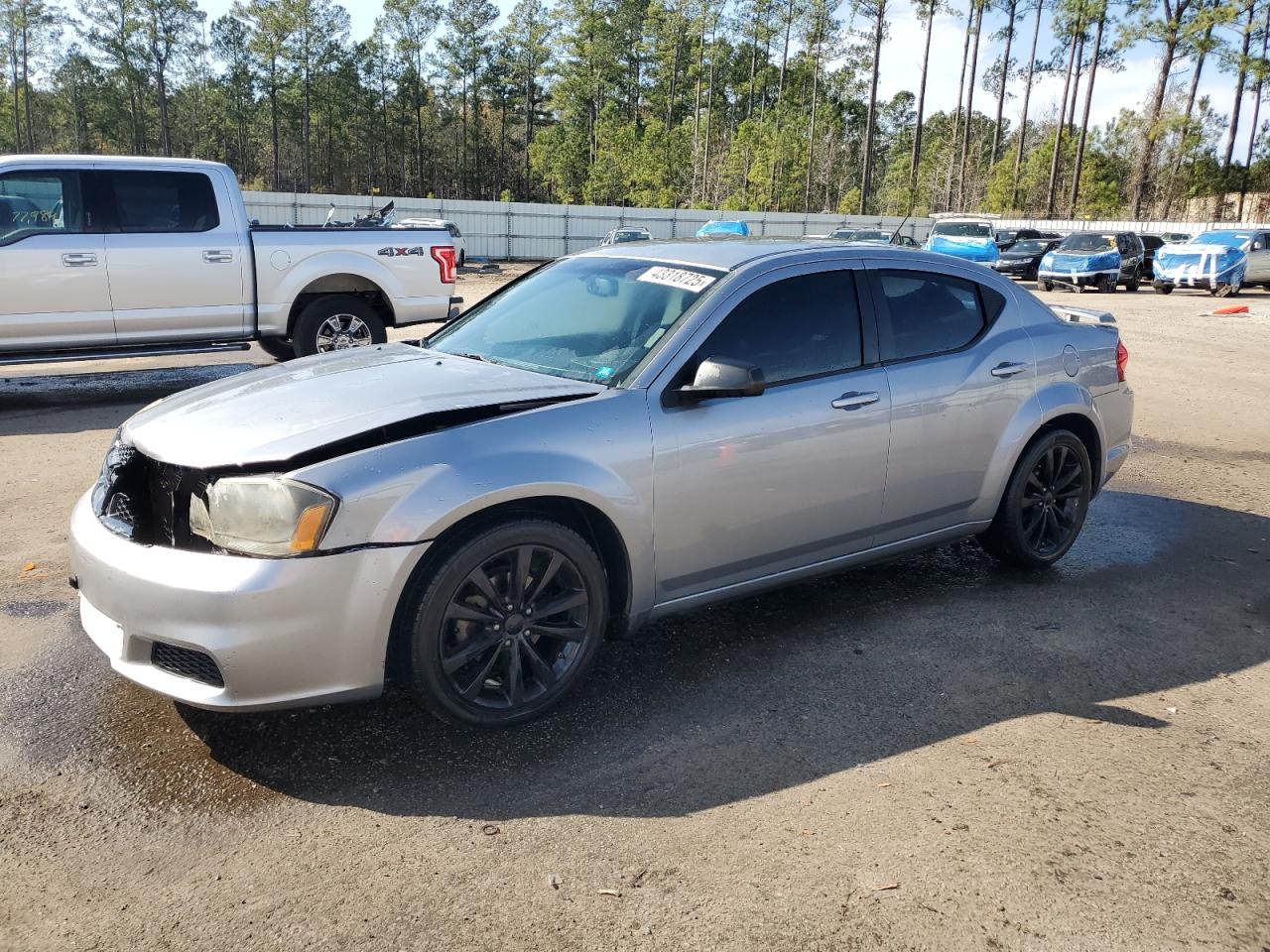 2014 Dodge Avenger VIN 1C3CDZAB8EN155657