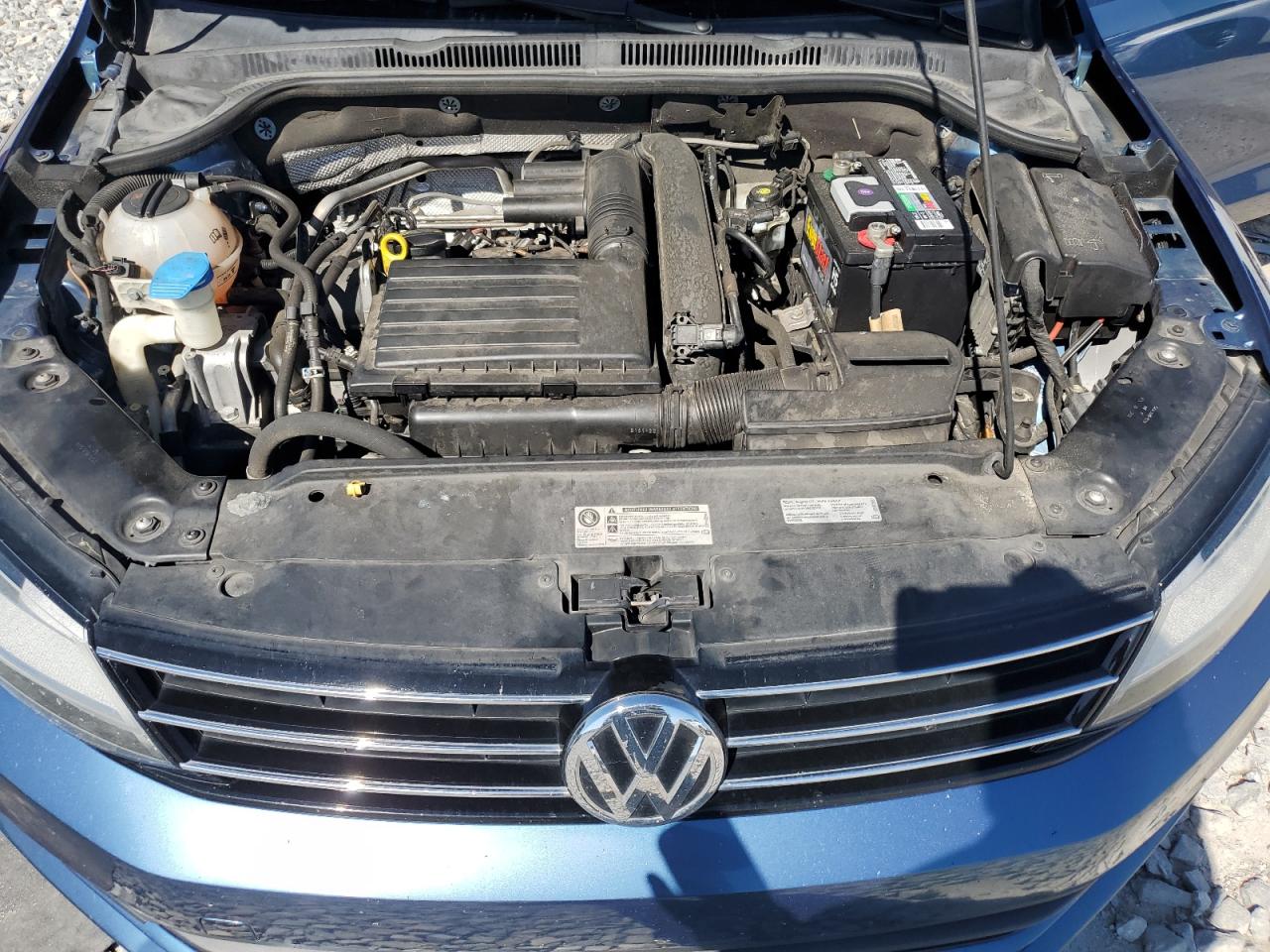 2017 Volkswagen Jetta VIN 3VWDB7AJ1HM309591 Copart auction photo, normal wear damage thumbnail 11