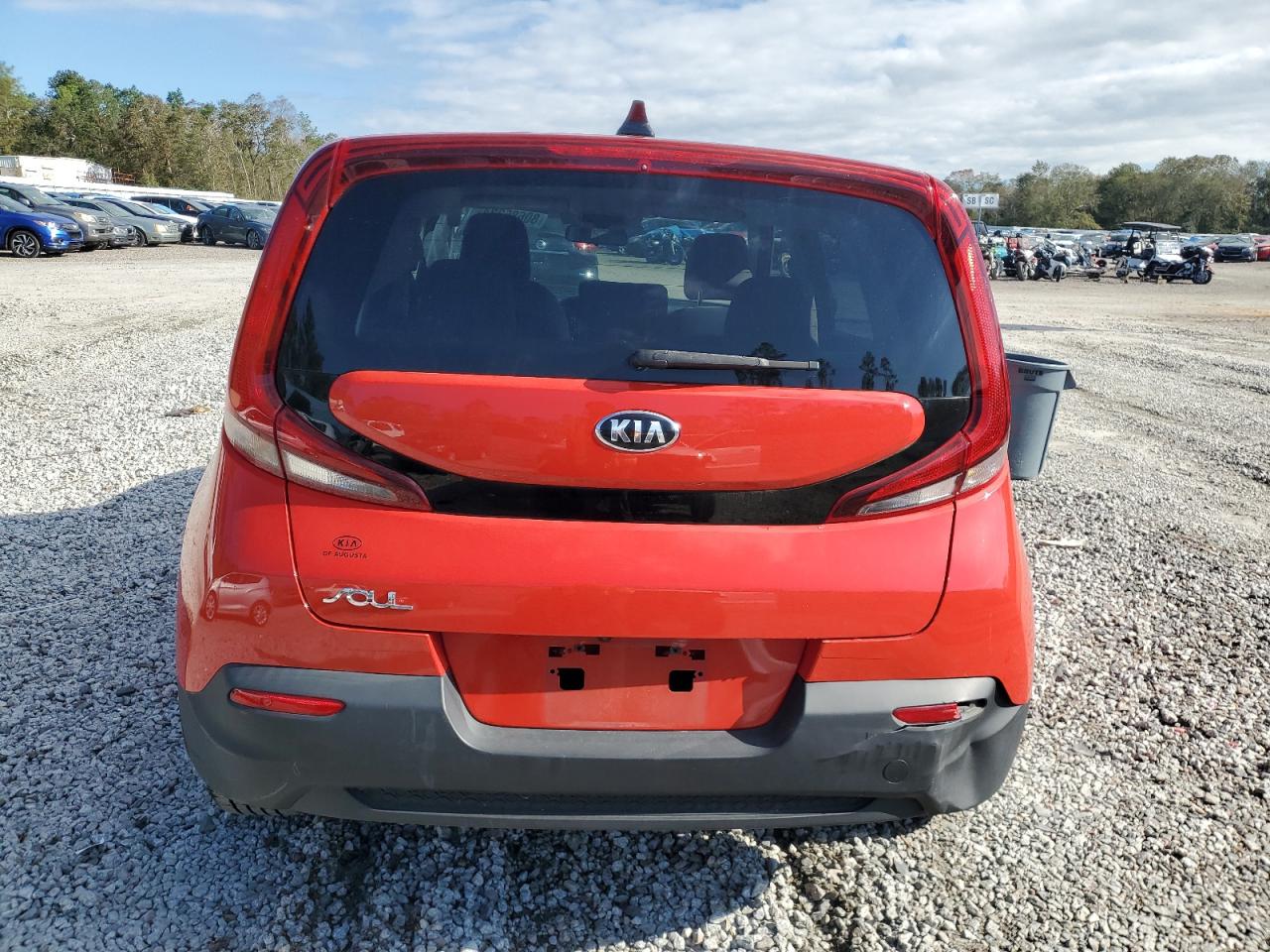 2020 KIA Soul VIN KNDJ23AUXL7001900 Copart auction photo, front end damage thumbnail 6