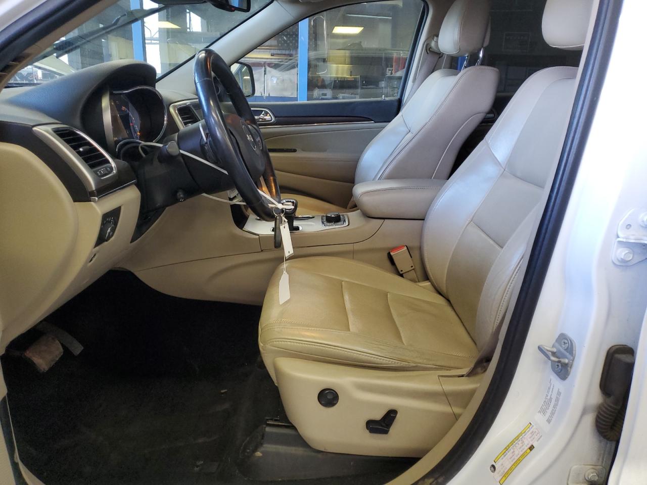 2014 Jeep Grand Cherokee VIN 1C4RJFBM9EC384342 Copart auction photo, front end damage thumbnail 7