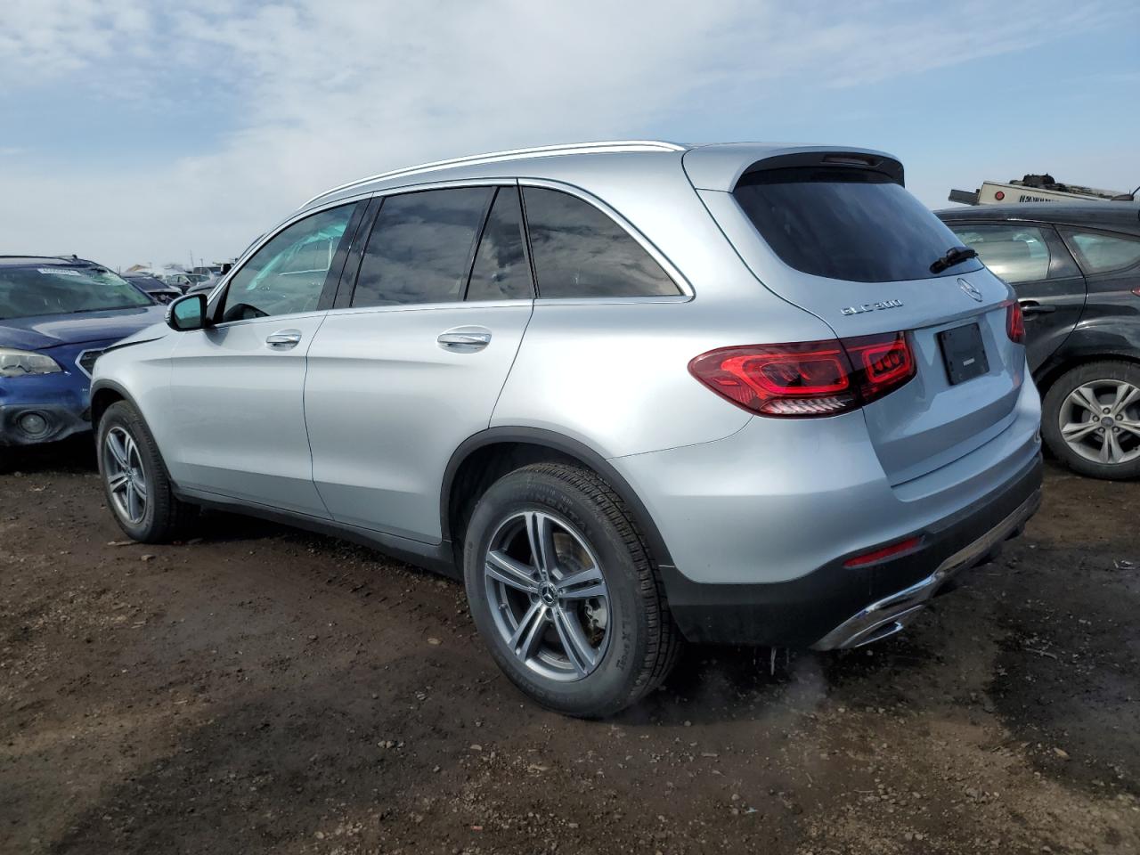 2020 Mercedes-Benz GLC VIN WDC0G8EBXLF743667 Copart auction photo, front end damage thumbnail 2