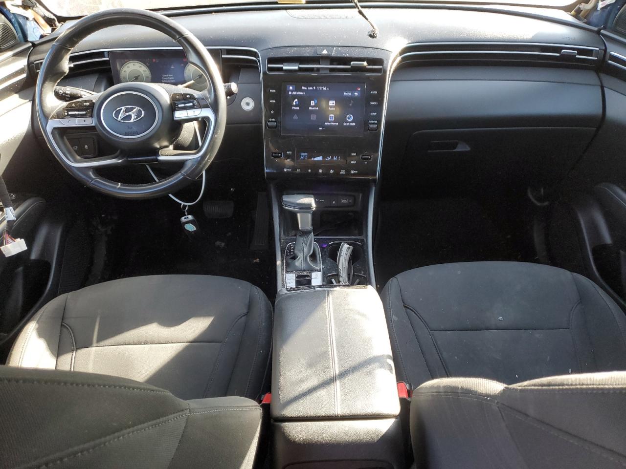 2022 Hyundai Tucson VIN 5NMJF3AE3NH035329 Copart auction photo, all over / top/roof damage thumbnail 8