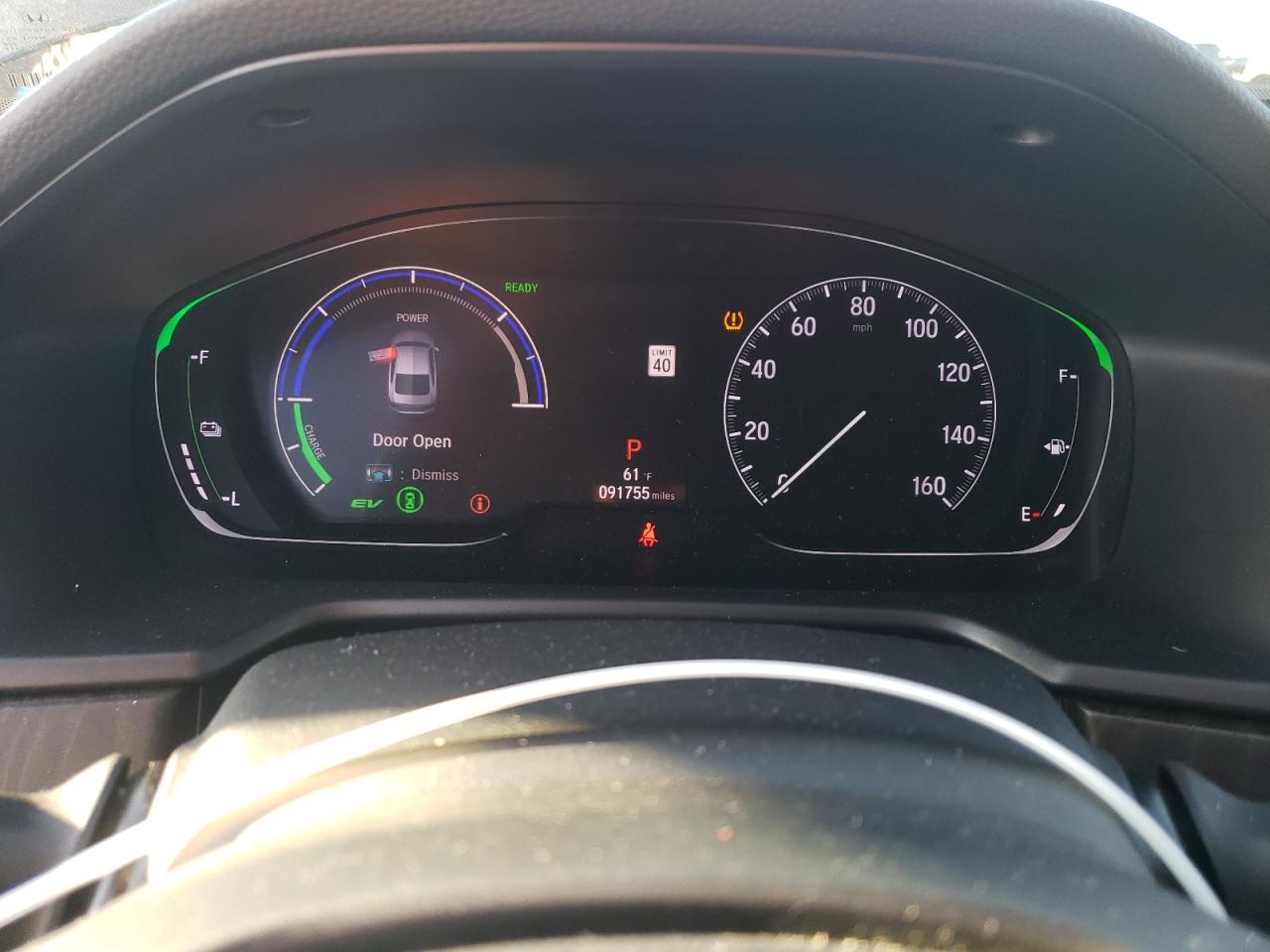 2019 Honda Accord VIN 1HGCV3F53KA004223 Copart auction photo, rear end damage thumbnail 9
