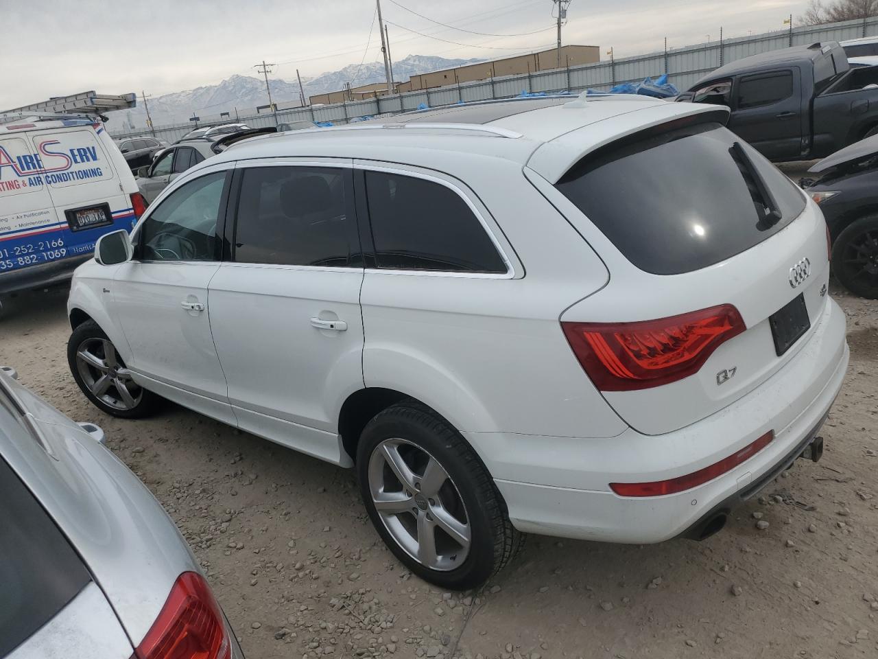 2015 Audi Q7 VIN WA1DGAFE3FD030403 Copart auction photo, mechanical damage thumbnail 2