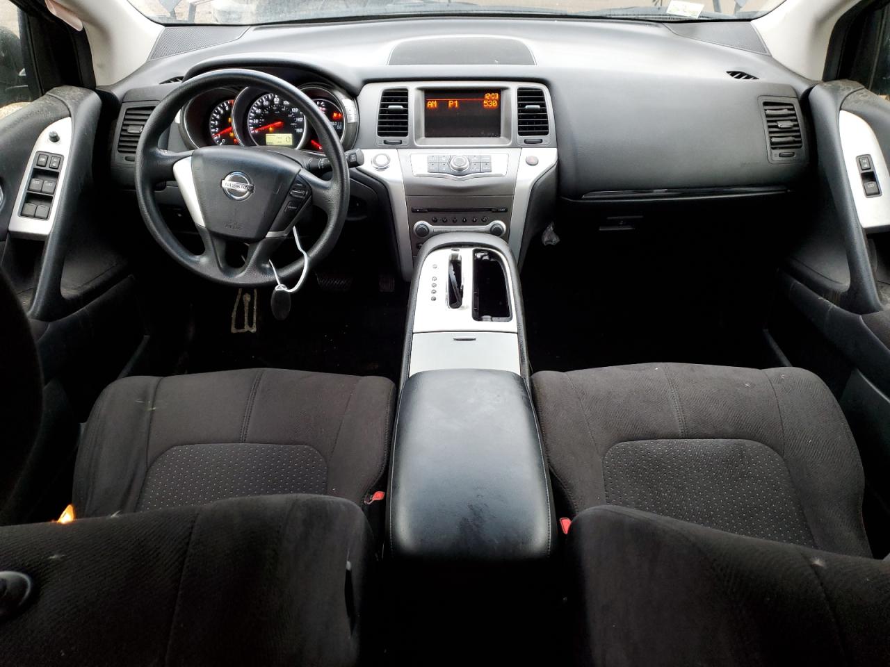 2014 Nissan Murano VIN JN8AZ1MW0EW525180 Copart auction photo, front end / side damage thumbnail 8