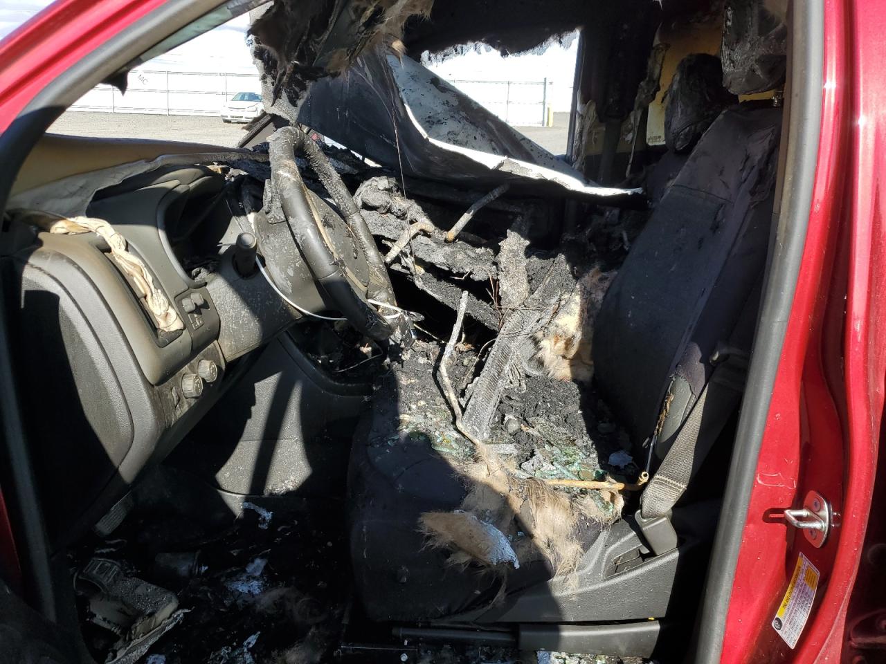 2019 Chevrolet Colorado VIN 1GCGTDEN3K1317382 Copart auction photo, burn damage thumbnail 7