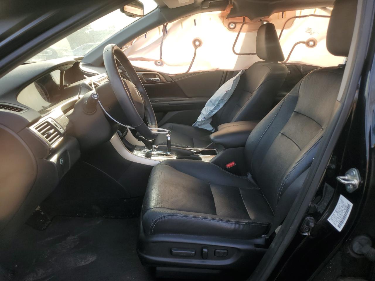 2017 Honda Accord VIN 1HGCR2F84HA074766 Copart auction photo, side damage thumbnail 7