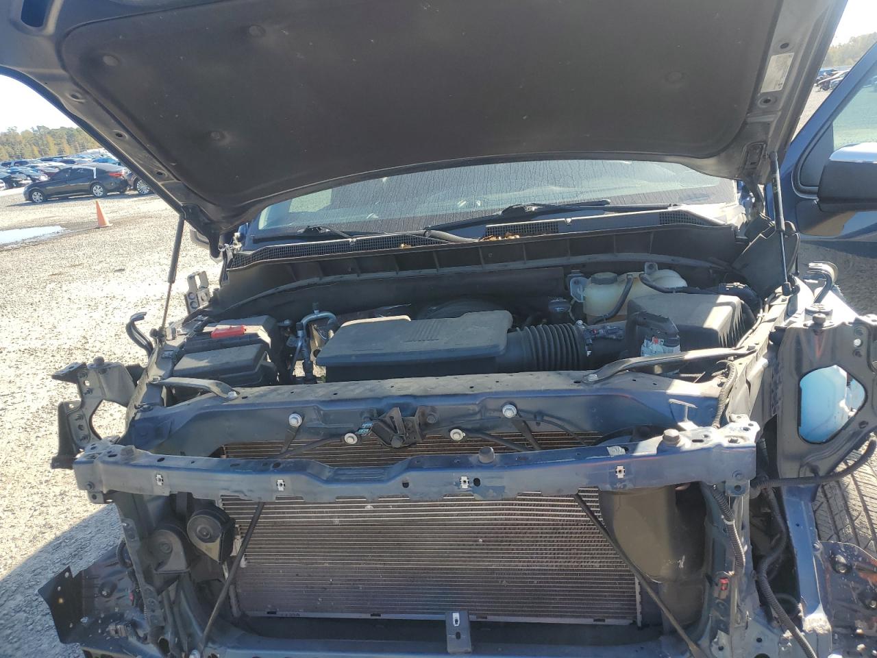 2022 Chevrolet Silverado VIN 3GCUYDED2NG213080 Copart auction photo, front end / rear end damage thumbnail 11