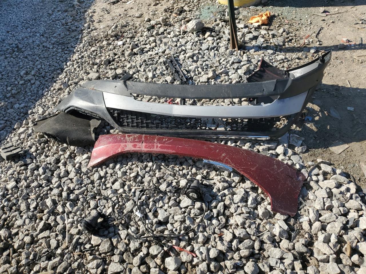 2018 GMC Acadia VIN 1GKKNMLS3JZ178405 Copart auction photo, front end damage thumbnail 13