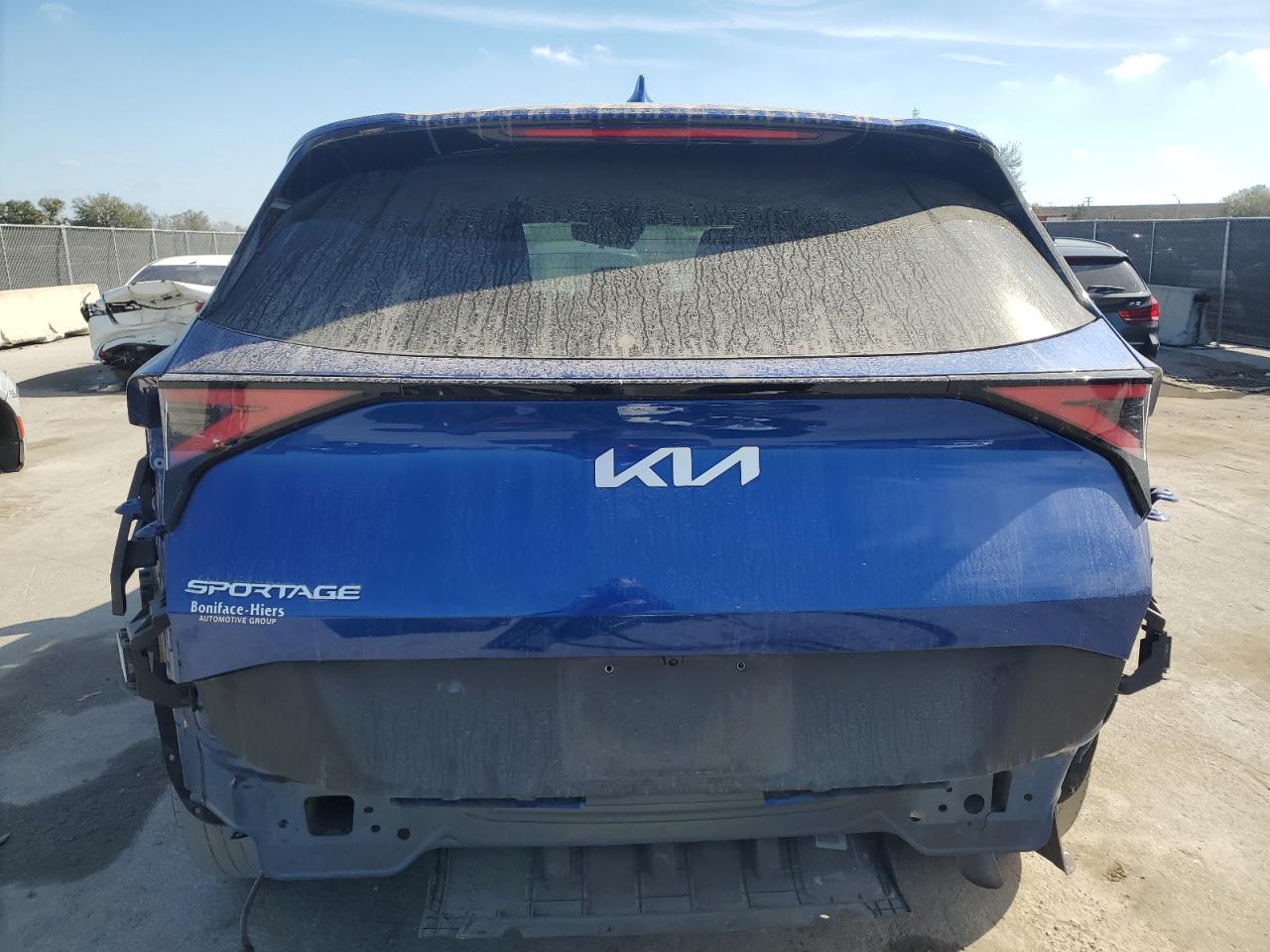 2023 KIA Sportage VIN 5XYK33AF1PG124755 Copart auction photo, rear end / front end damage thumbnail 6