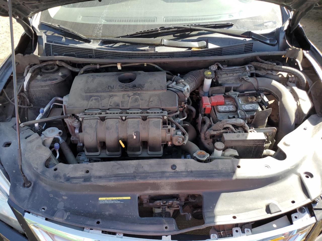 2015 Nissan Sentra VIN 3N1AB7AP4FY360344 Copart auction photo, front end damage thumbnail 11