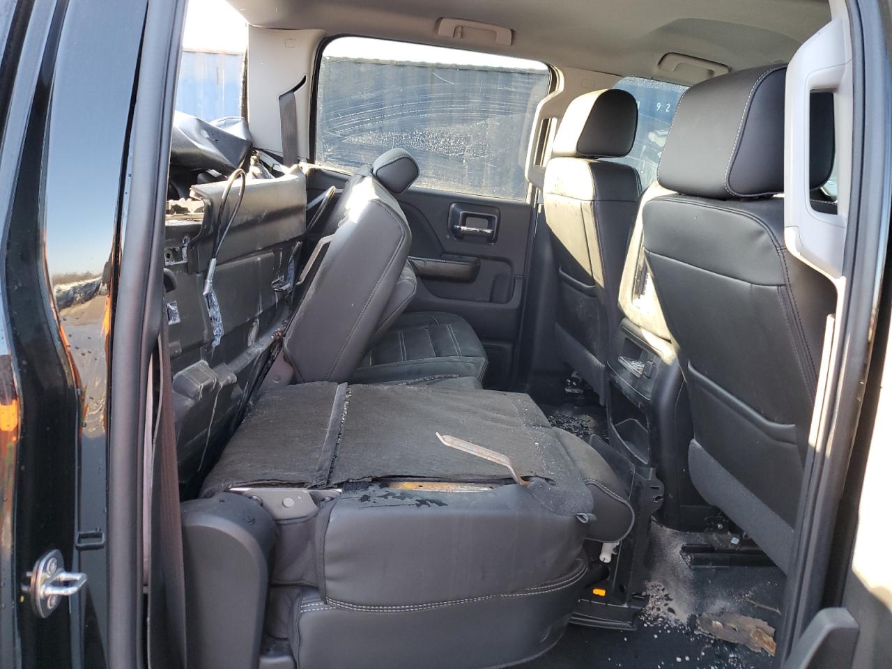 2019 GMC Sierra VIN 1GT12SEY9KF197680 Copart auction photo, all over damage thumbnail 10