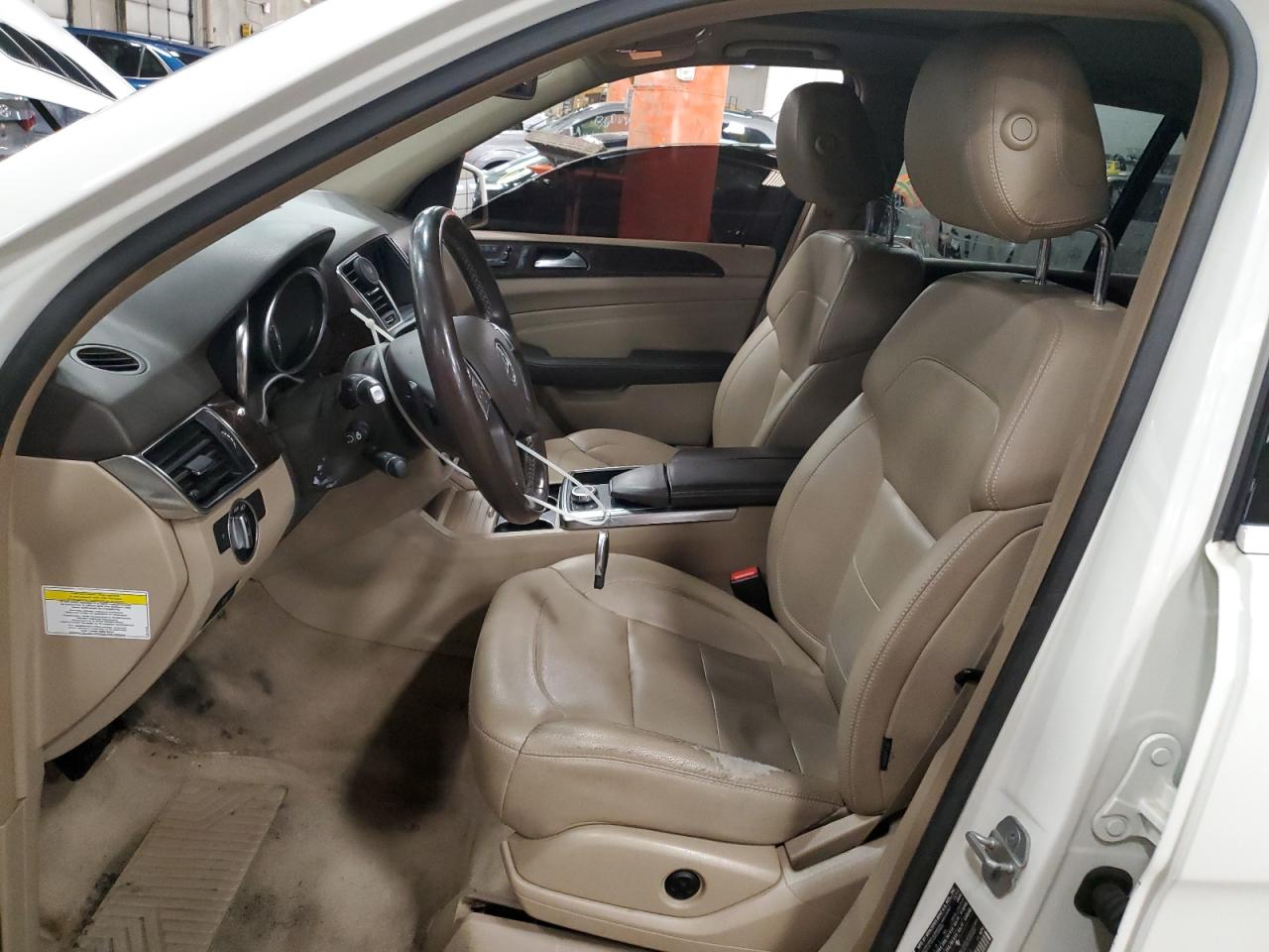 2012 Mercedes-Benz M-klasse VIN 4JGDA5HB0CA022804 Copart auction photo, front end damage thumbnail 7