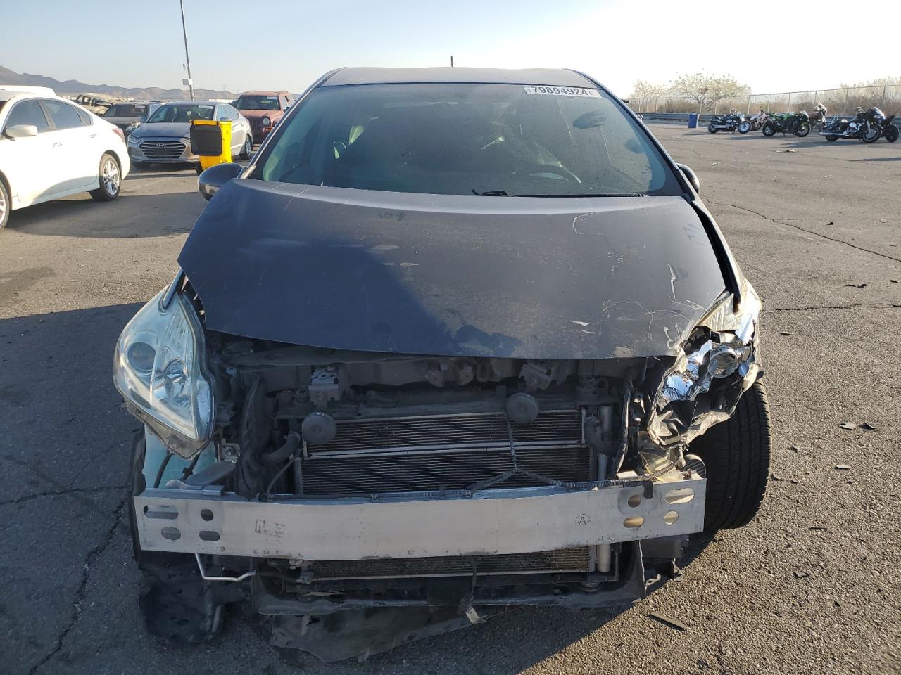 2013 Toyota Prius VIN JTDKN3DU2D1682890 Copart auction photo, front end damage thumbnail 5