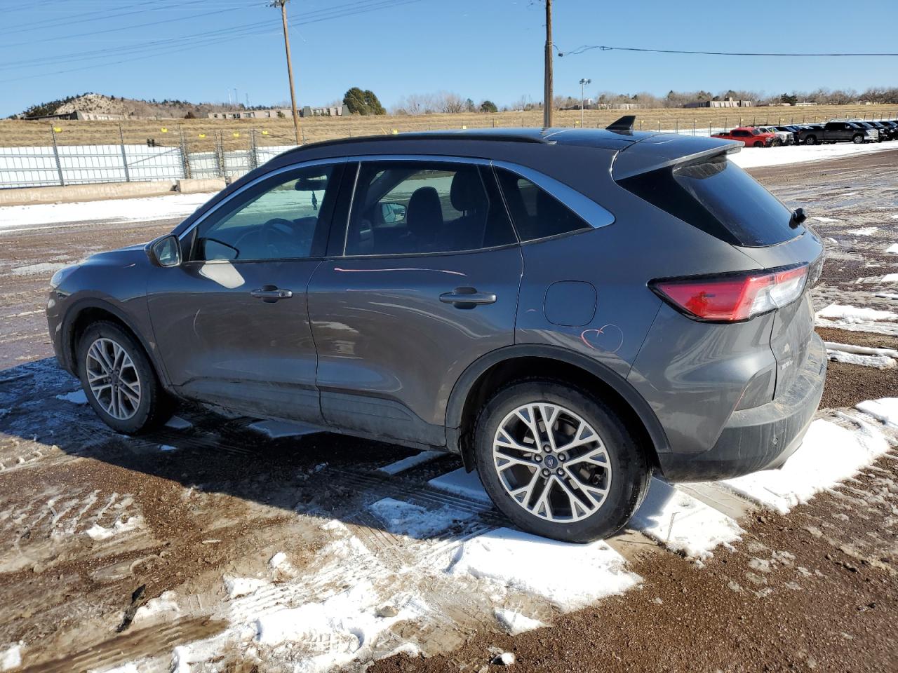 2022 Ford Escape VIN 1FMCU9H65NUB92154 Copart auction photo, side damage thumbnail 2