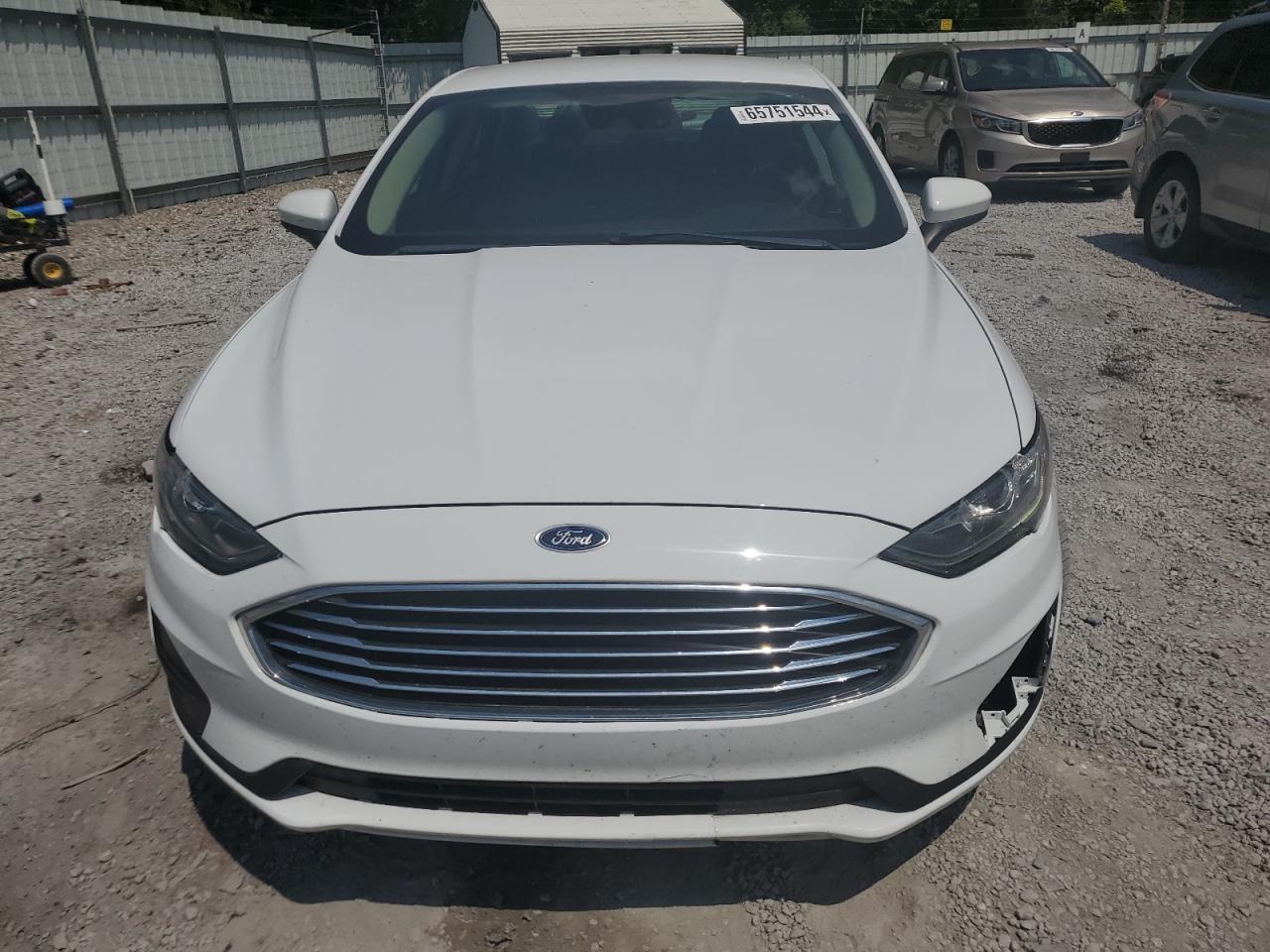2019 Ford Fusion VIN 3FA6P0LU5KR143779 Copart auction photo, all over damage thumbnail 5